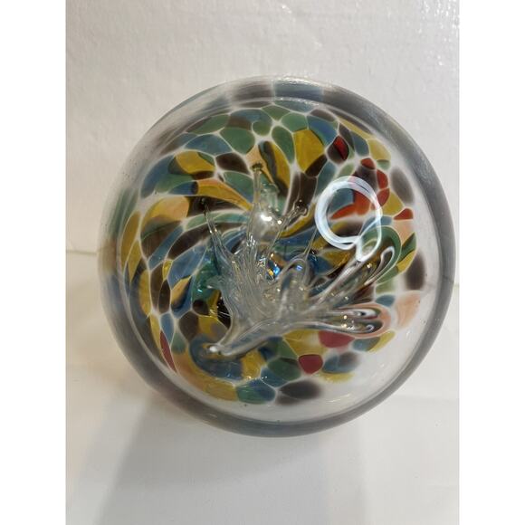 Tree of Life Glass Ball by‎ Gray Art Glass - Picture 3 of 7